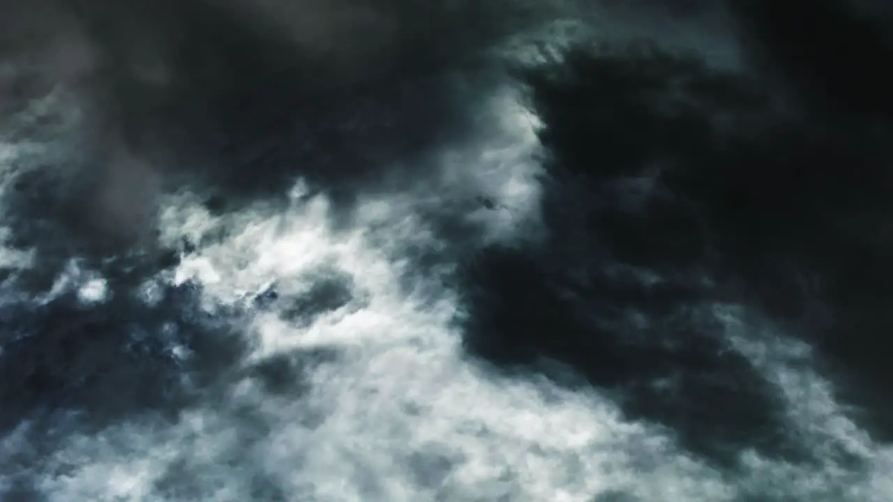 dark cumulonimbus clouds moving in the sky