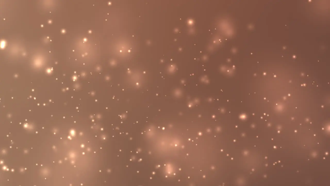 Brown Particle Animation Looping for Abstract Presentation Background