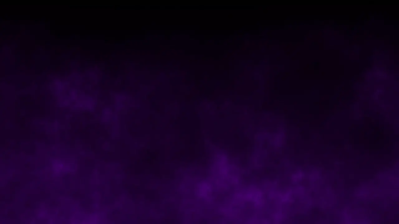 Dark horror background with purple smoke