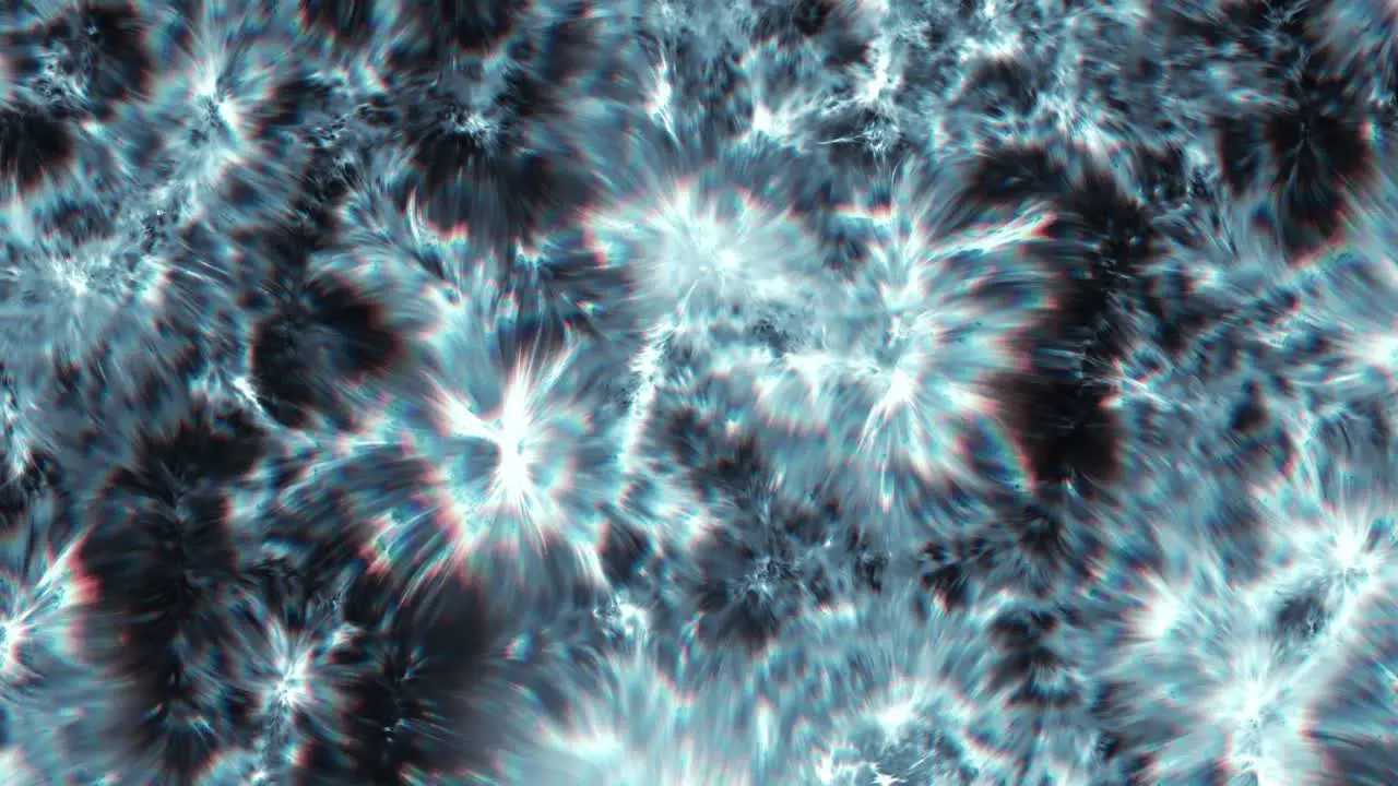 Fractal Bright Star Texture Cosmic Background Mycelial network