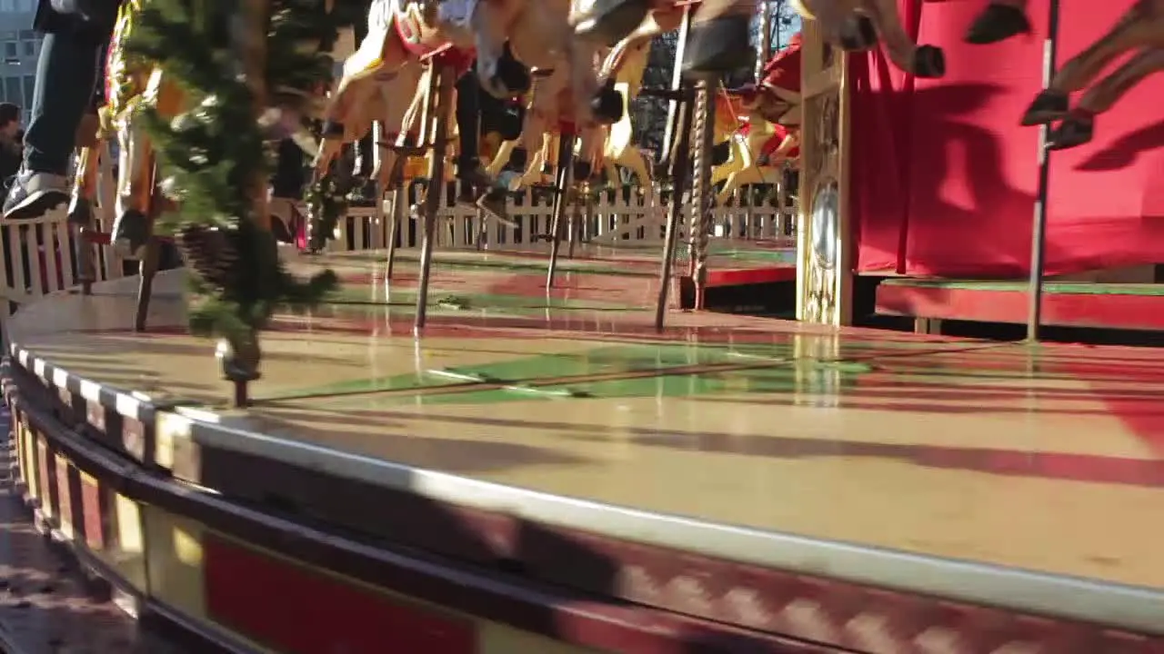 Carousel Horses in Motion