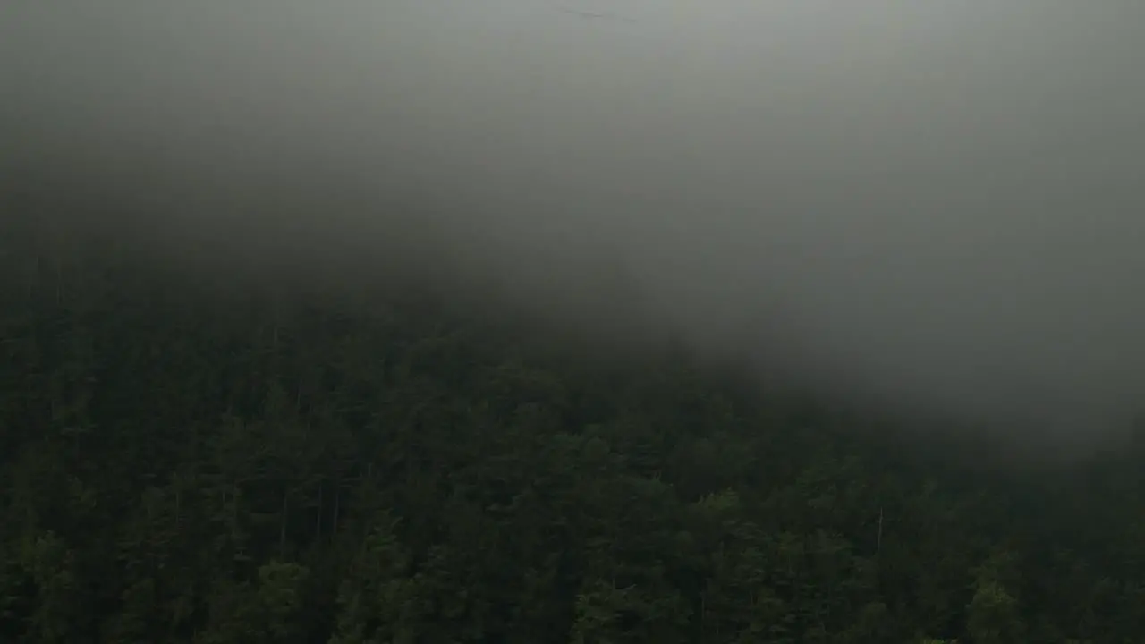 Mountain Fog Time Lapse