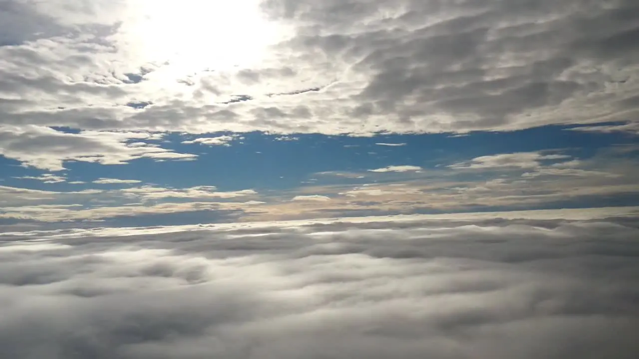 Flying Between The Clouds