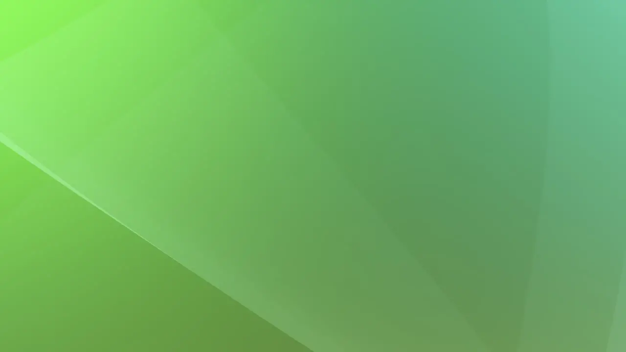 Motion gradient green lines