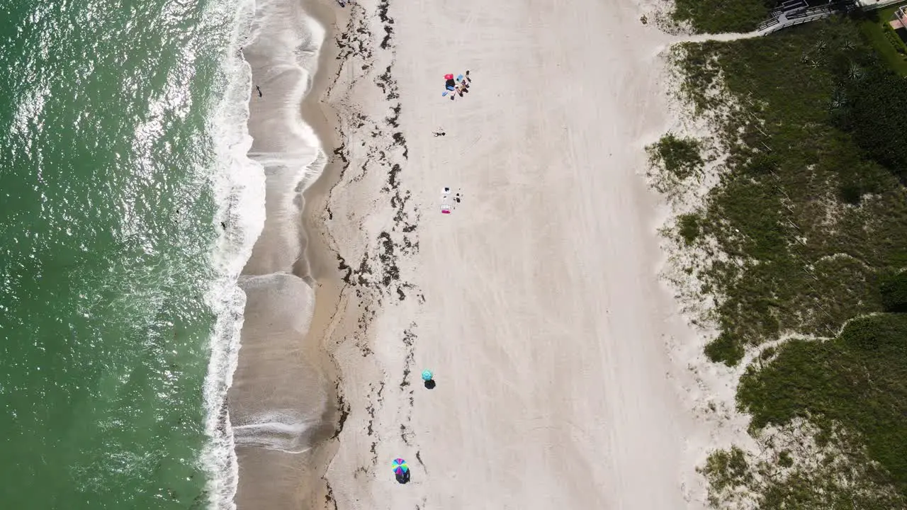 Florida Beach Travel Destination in America Aerial Bird's Eye View