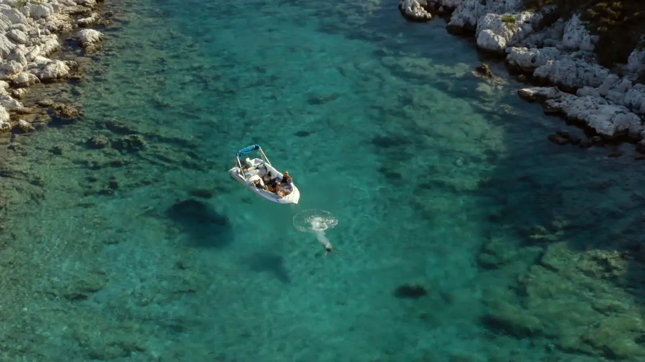 Tourists on Dream Vacation in Greece