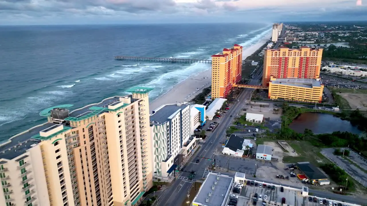 Panama City Beach aerial captured in 5k