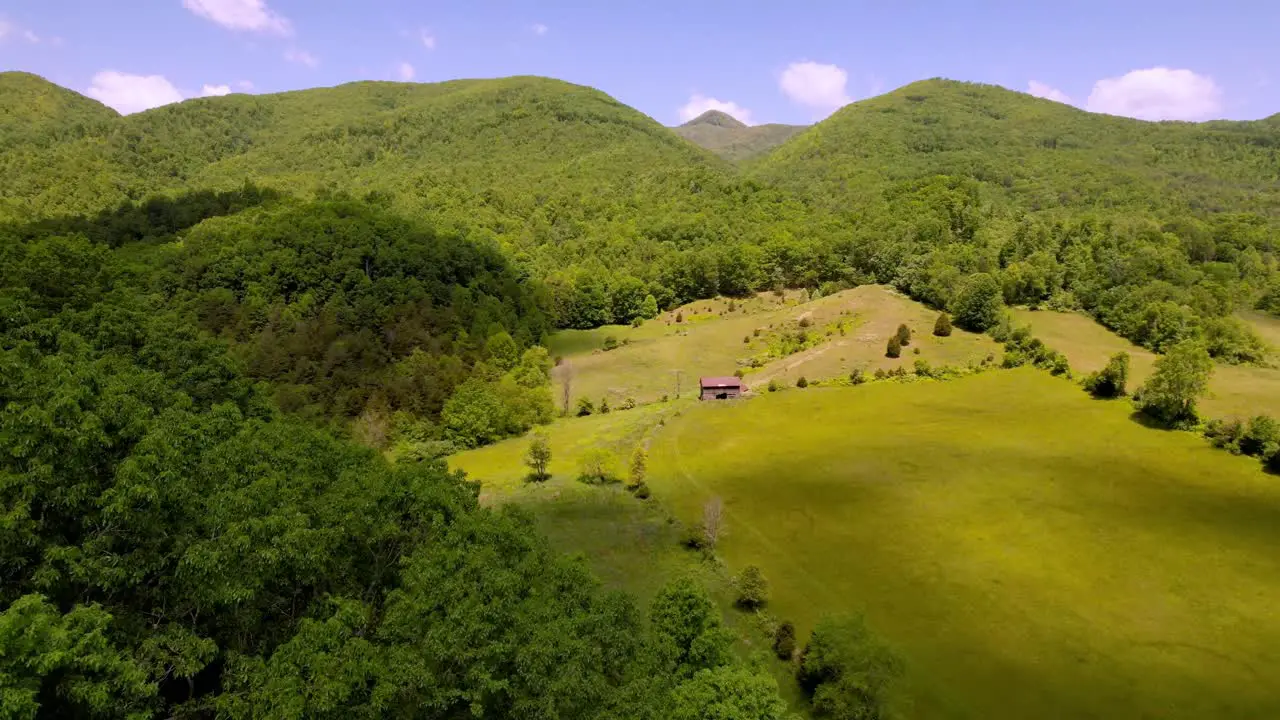 Old Picturesque Barn near Saltville Virginia