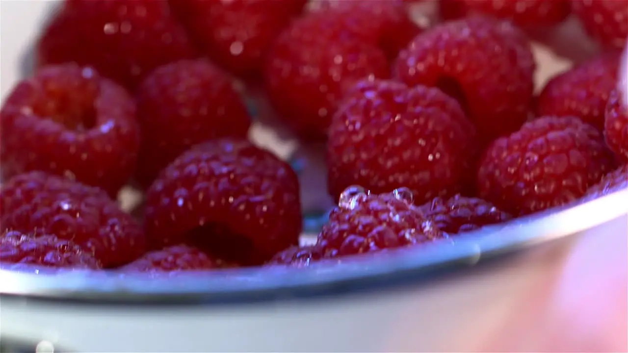 Washing Raspberries 1