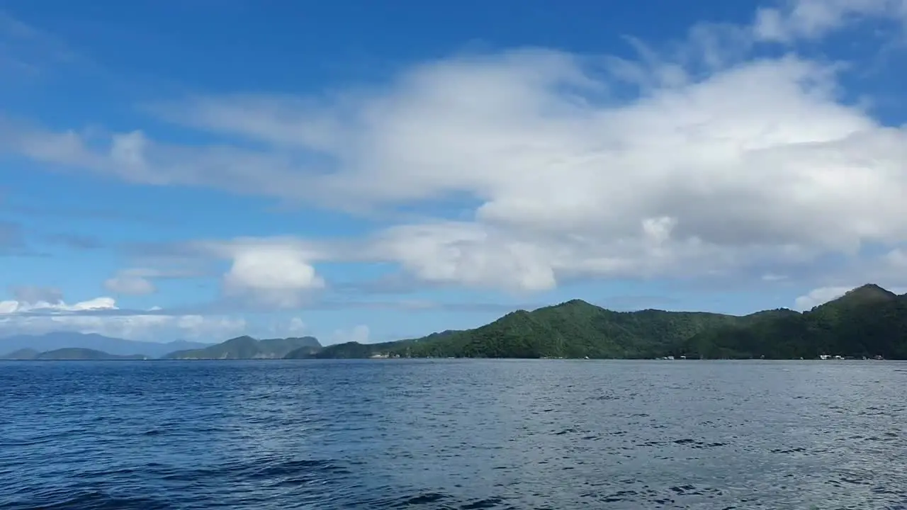 Passing around the small islands in Trinidad and Tobago