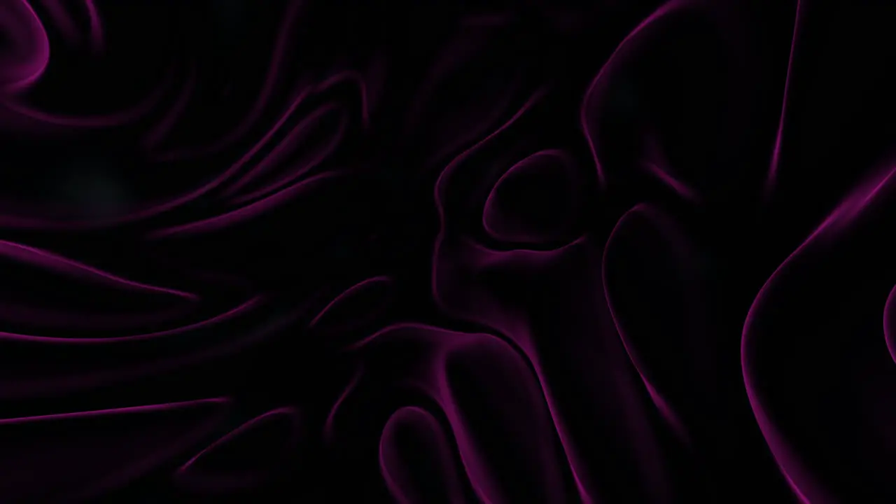 Flowing dark purple mystical waves on black gradient