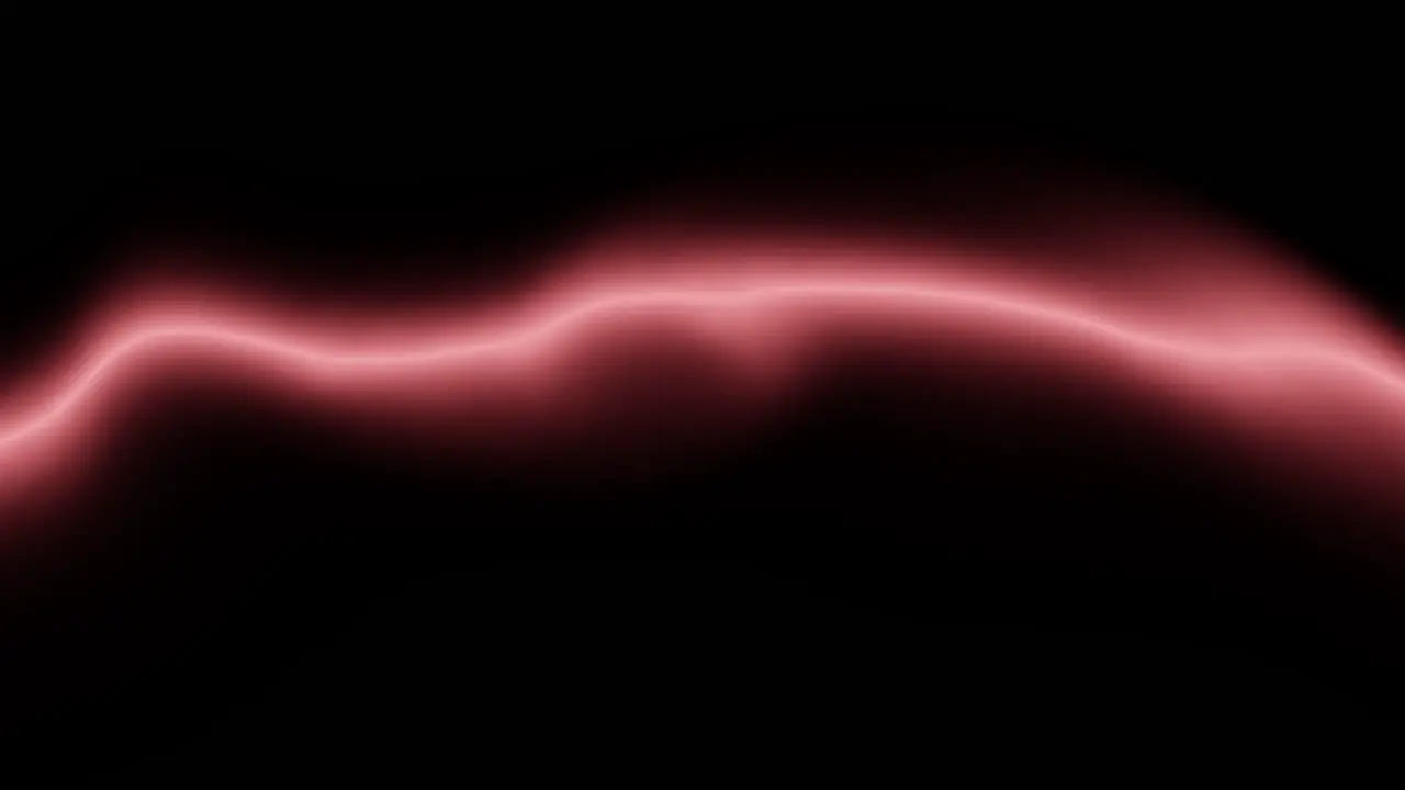 Twisted red liquid waves pattern on black gradient