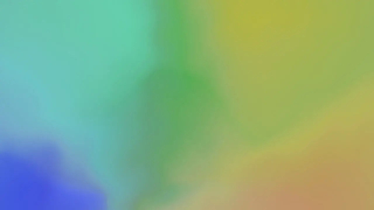 Green Blue And Orange Gradient Background In Motion