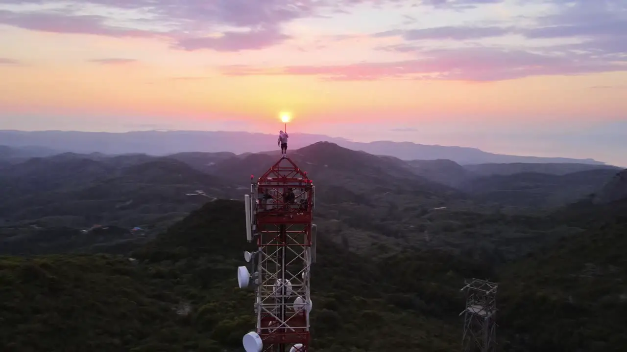 Tower climbing with an incredible view-4