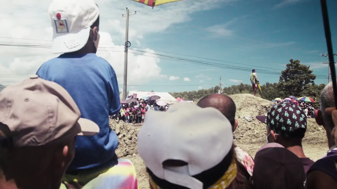 Crowds brave the unforgiving heat of the sought after motocross competition in Cadiz City