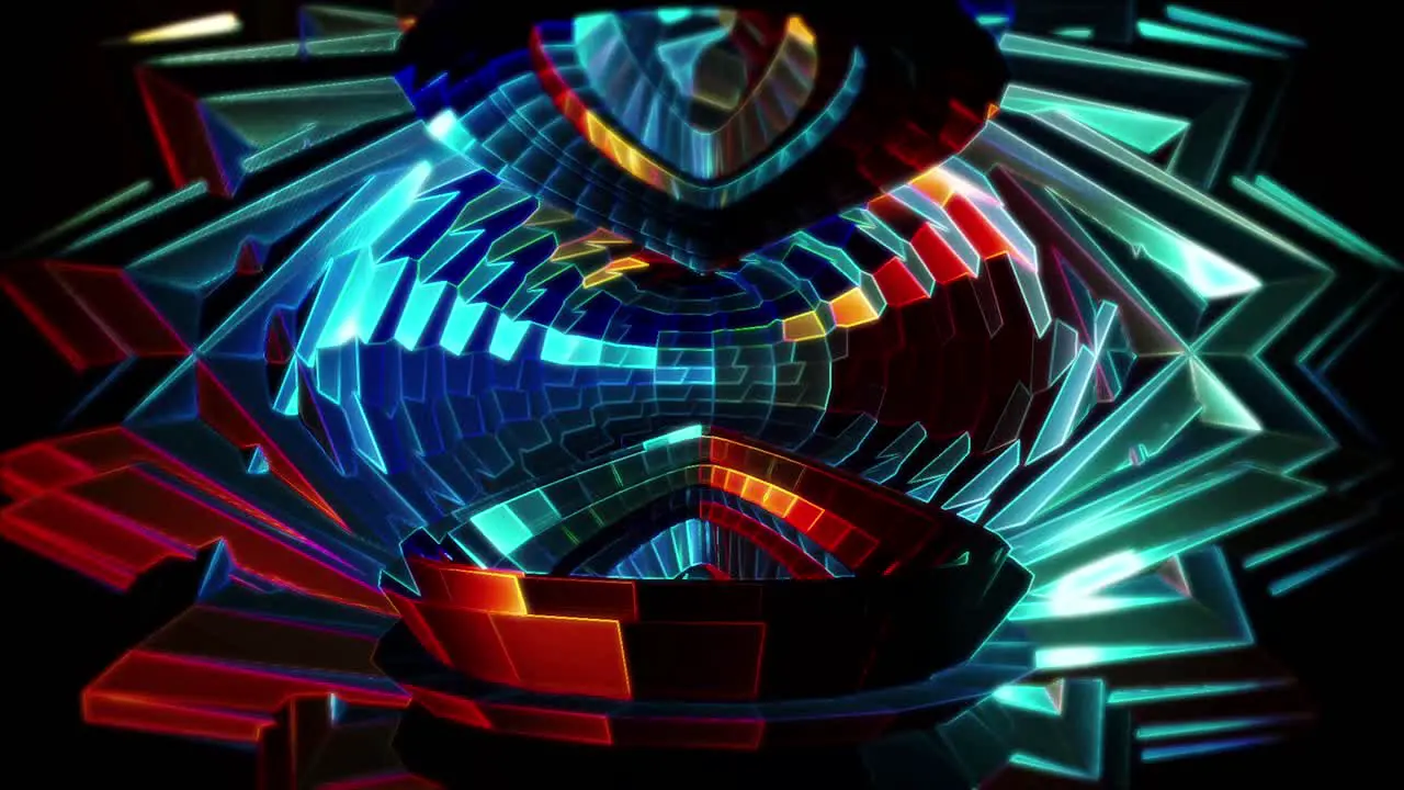 Abstract VJ Loop Animation Dynamic Visuals in 4K