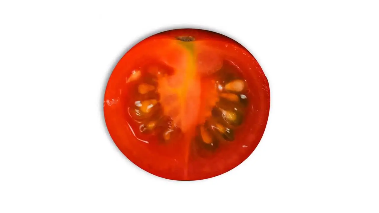 Digitally generated video of tomato 