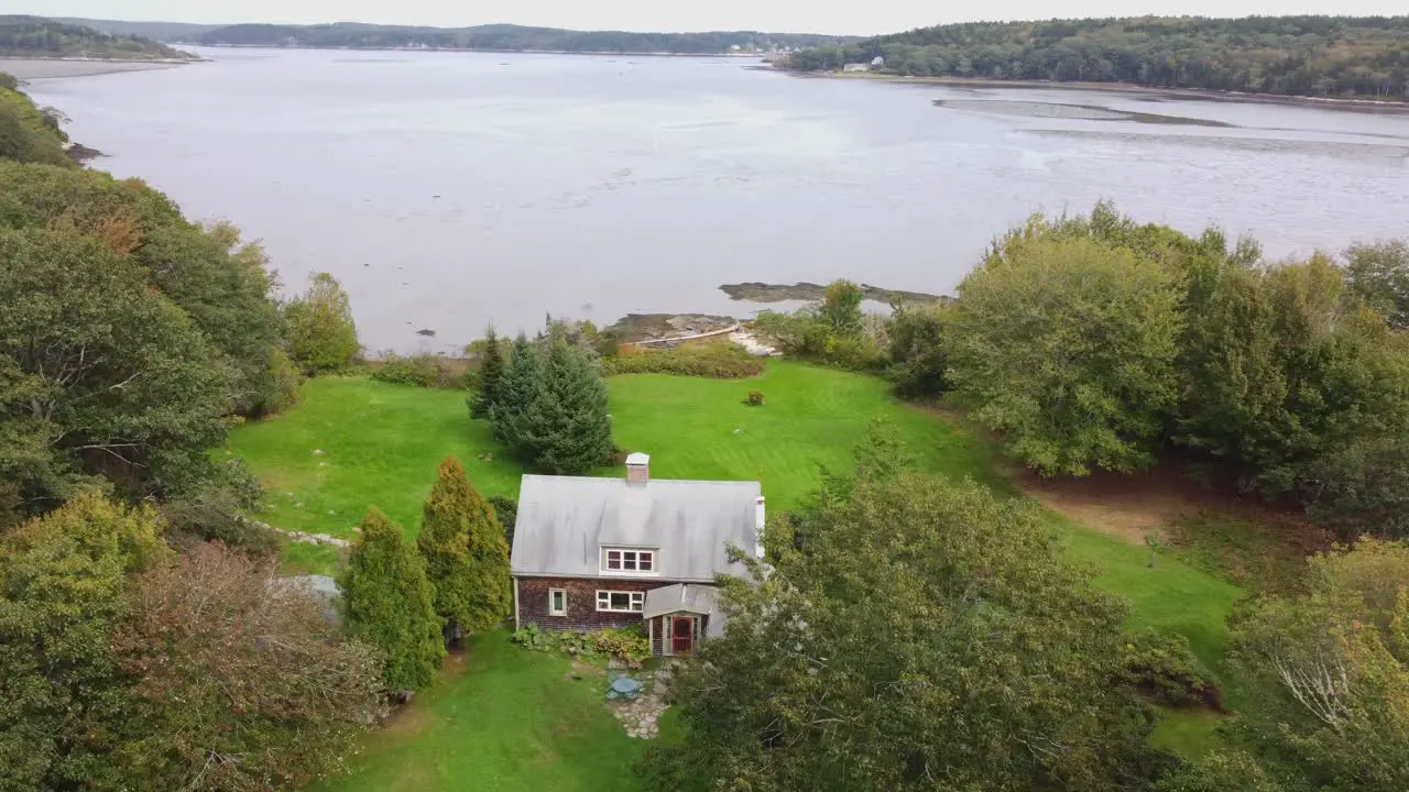 Fly around home in Phippsburg Maine Popham Beach