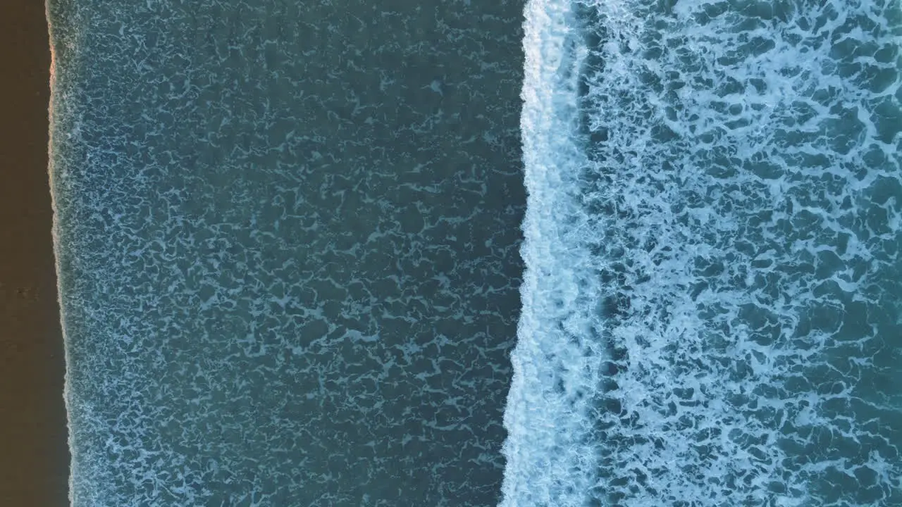 Birds eye view of the Cornish coast in summer