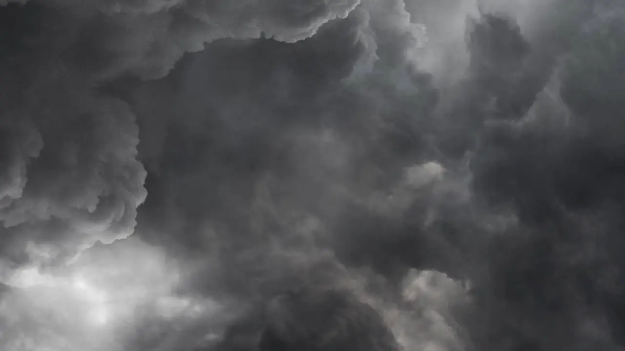 lightning strike in the sky cumulonimbus cloud storm