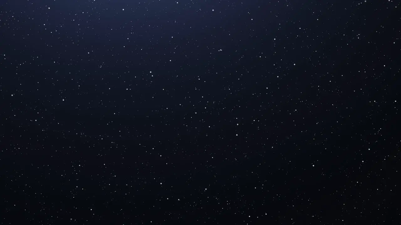 4k meteor shower in space