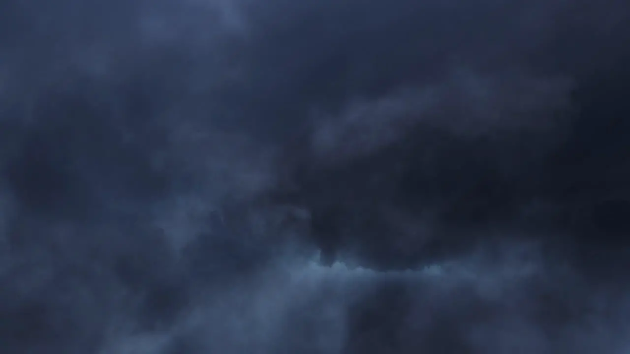 thunderstorms Sky With Dark Storm Clouds