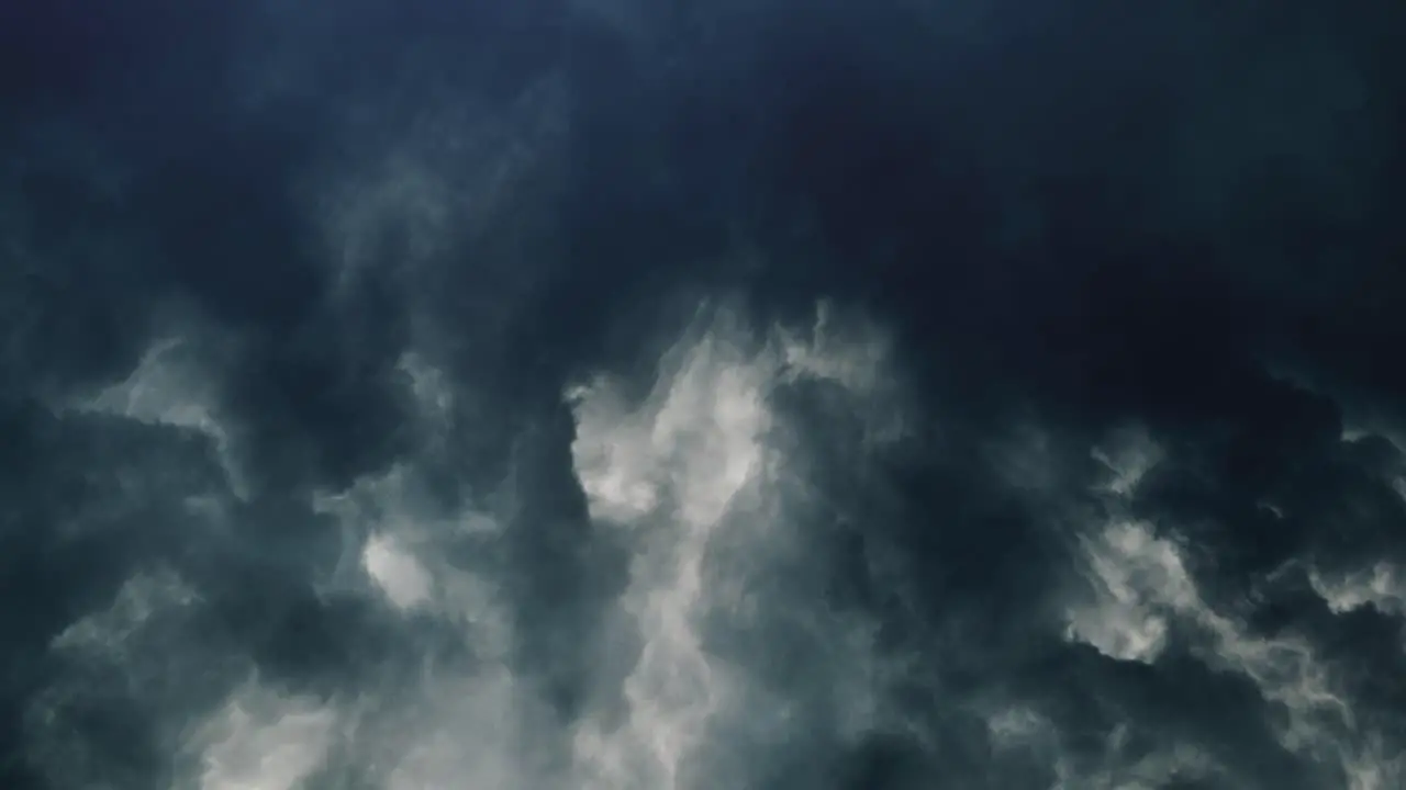 4k lightning flashes in cumulonimbus clouds thunderstorm