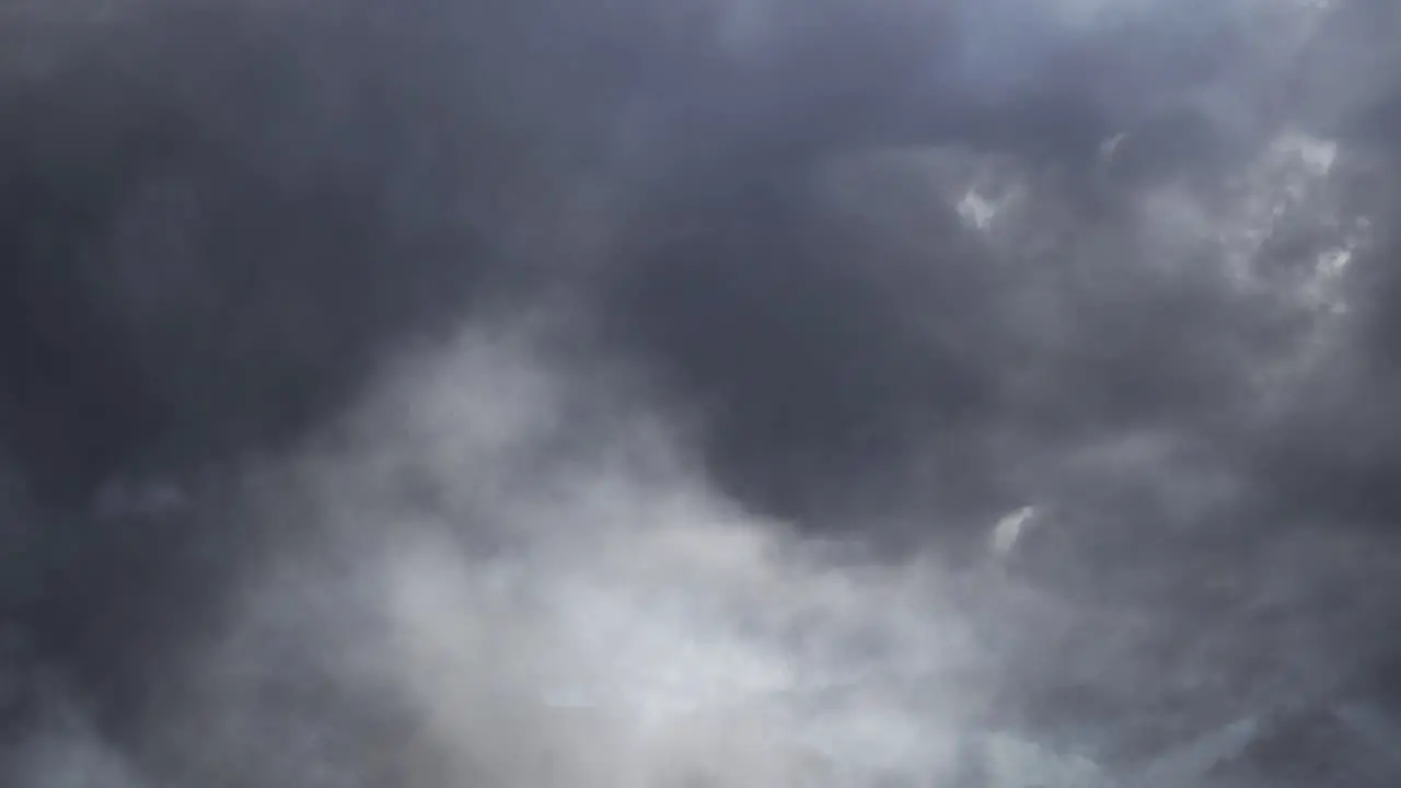 view of Lightning From Supercell Thunderstorm