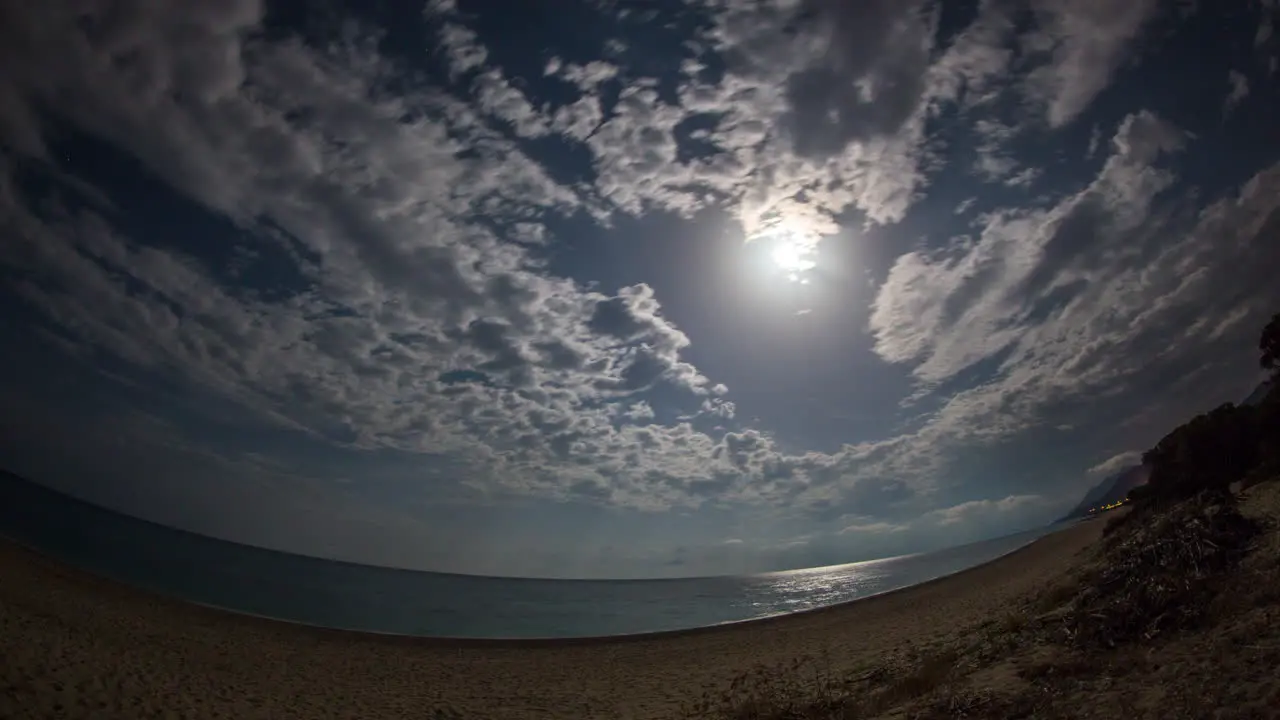 Sardinia Beach Fullmoon 4K 05