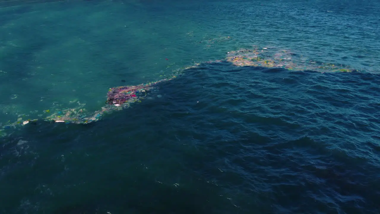 Floating Trash in the Oceans of Vietnam with Plastic Waste