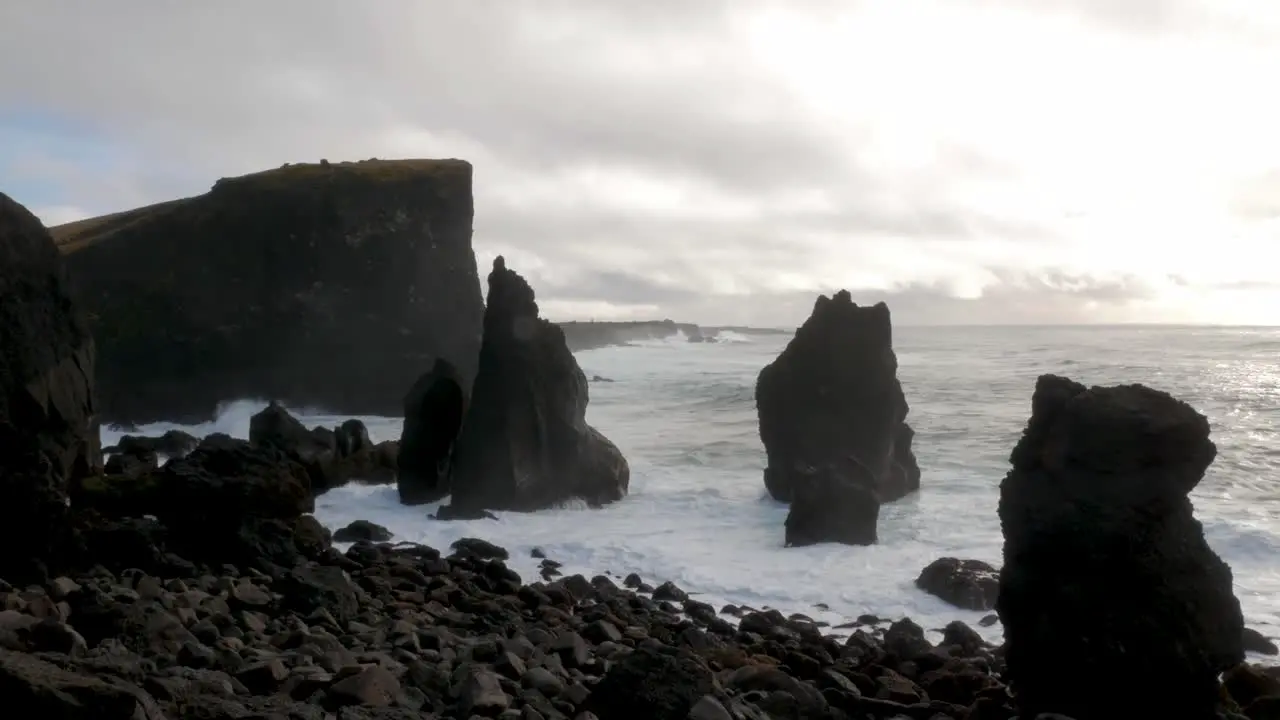 Dramatic Icelandic Coastline