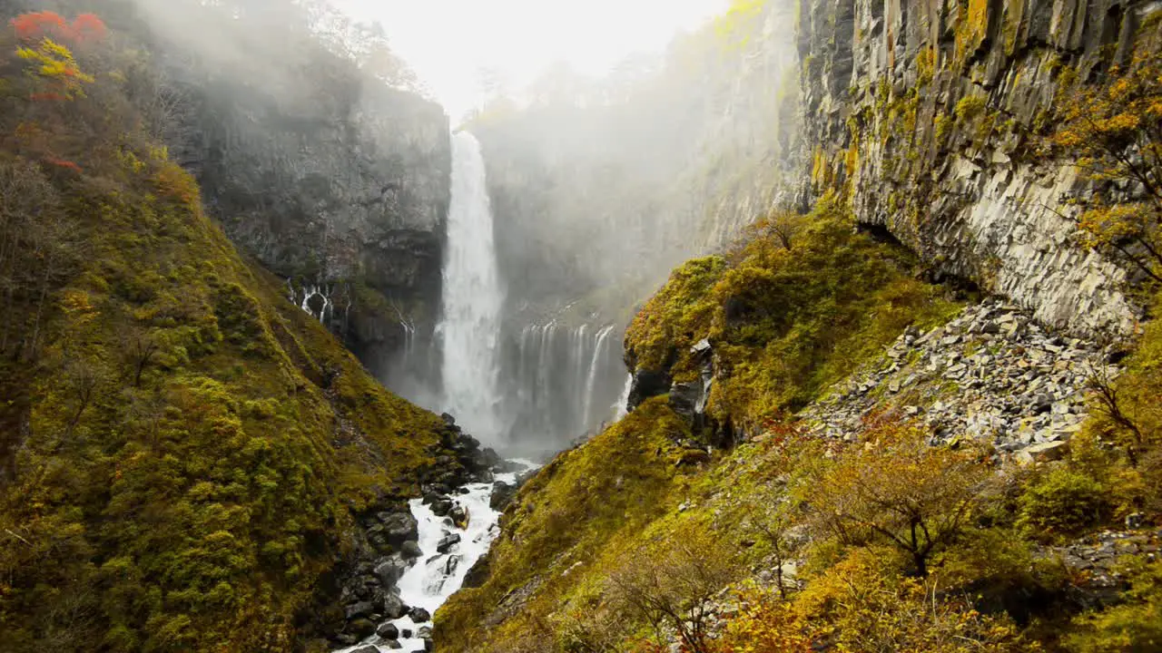 Kegon falls in Japan near Nikko