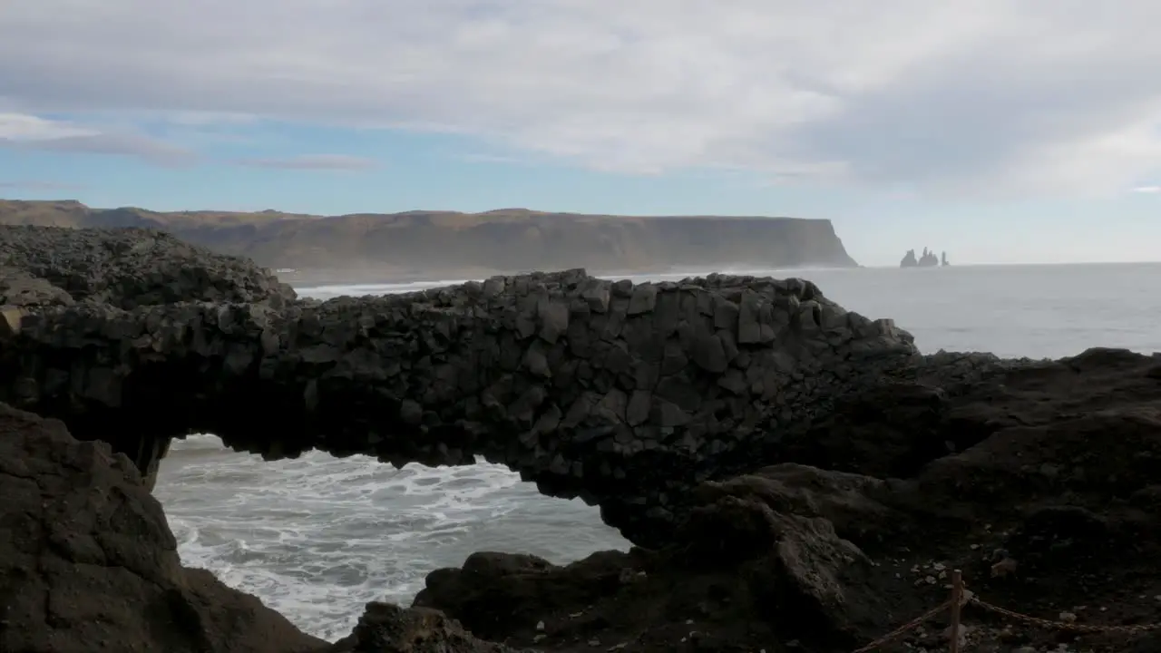 Unique 4K View of Icelandic Coastline