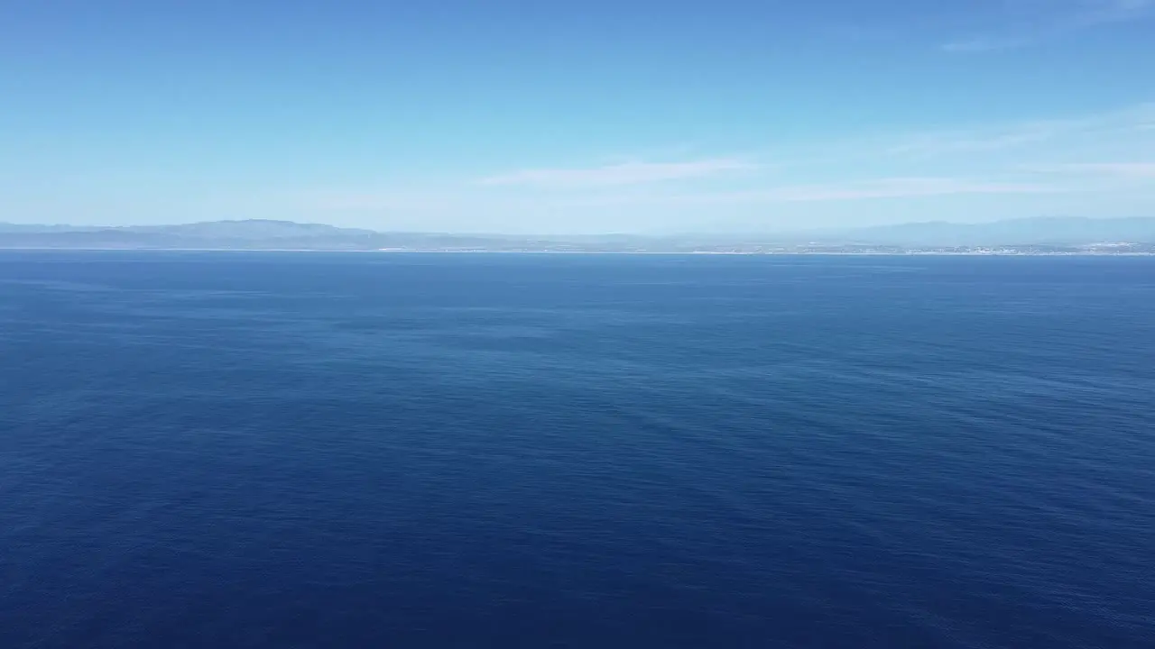 aerial view of Carlsbad la Jolla dana point coastline from ocean