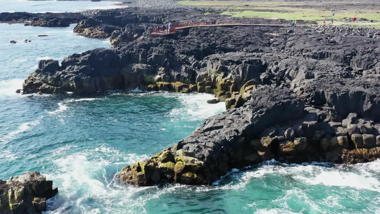 a beautiful coast in iceland