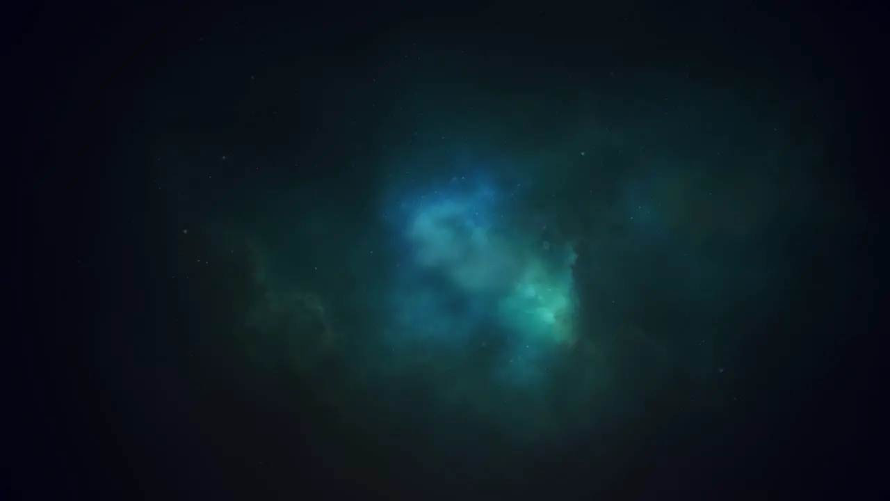 Cinematic background with cloudy in galaxy and motion camera 1