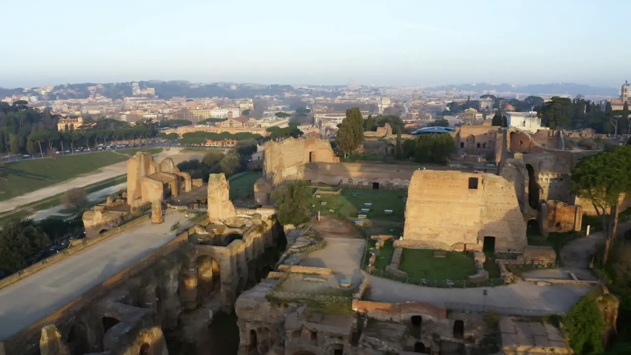 Aerial Viewt Of Palatine Hill