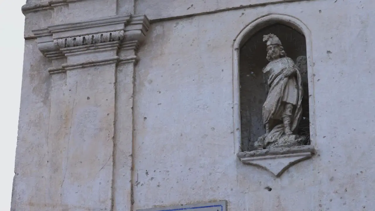 Matera Itlay Sculpture on church