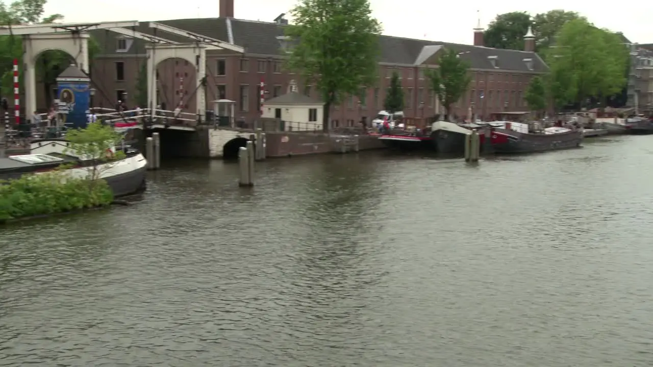 River Amstel and Magere Brug Amsterdam