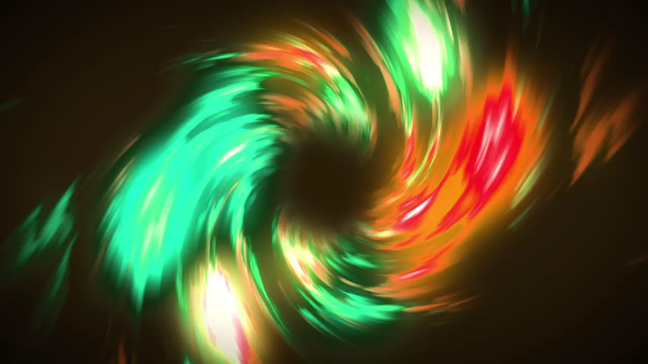 A stylized looping psychedelic tunnel background animation