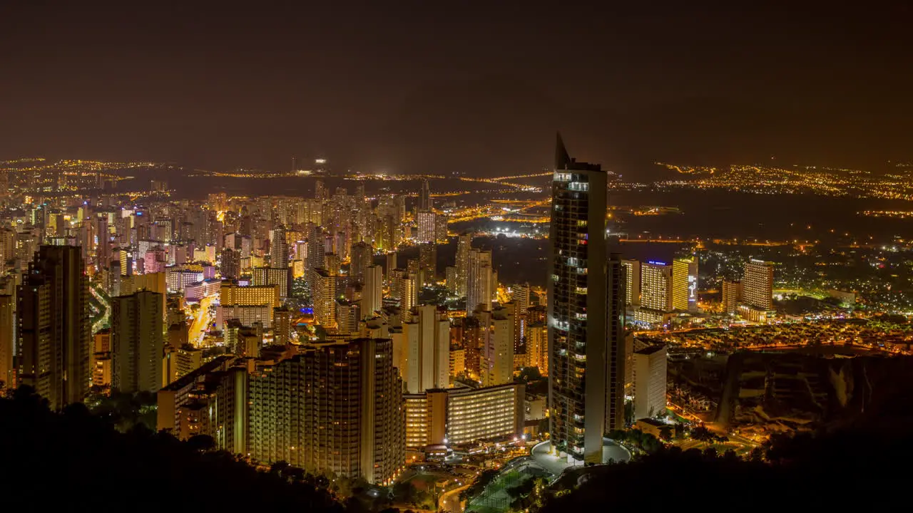 Benidorm Skyline 4K 06