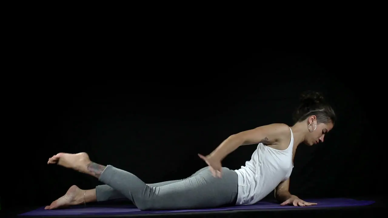 Young Woman Doing Yoga 69