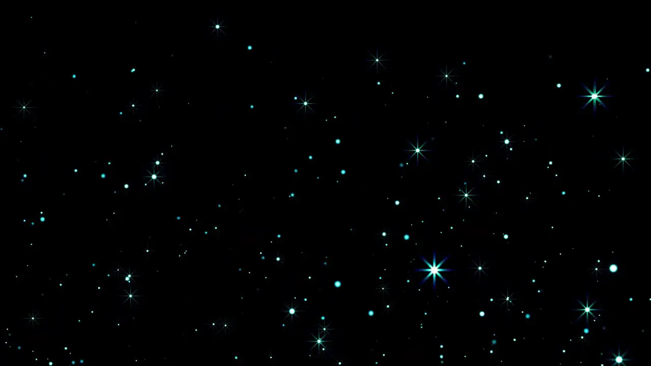 Twinkling Star Back Video Animated Background