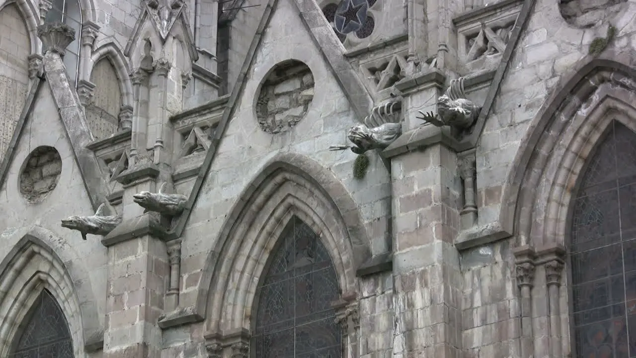 Ecuador Quito gargoyles