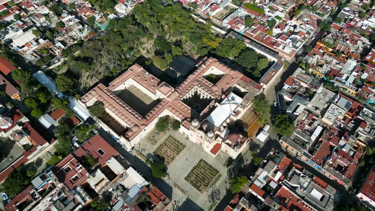 Temple in the center of Oaxaca Mexico City