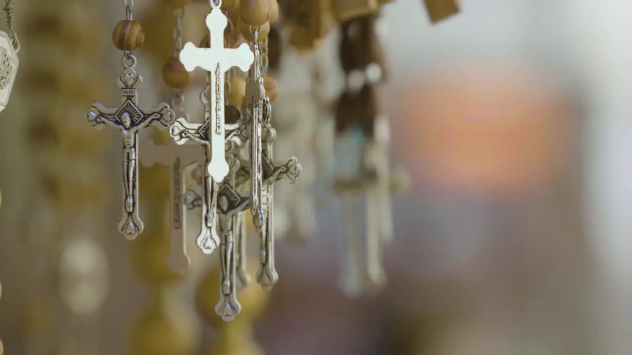 Crucifixes in the Jerusalem market