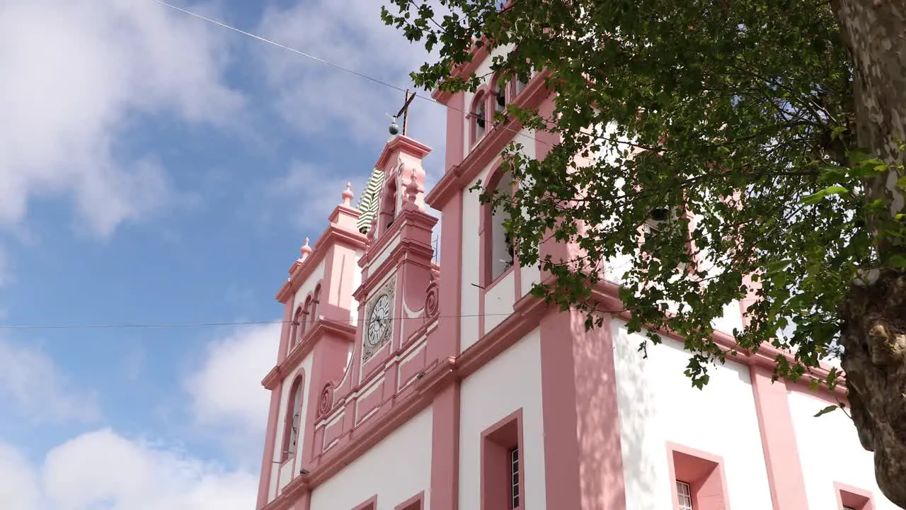 Angra do Heroísmo Cathedral On Terceira Island Part of the Azores Islands Portugal