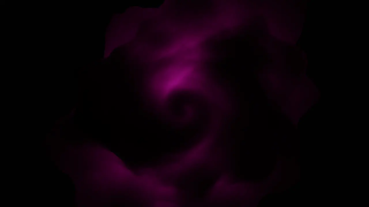 Futuristic flowing liquid dark purple waves pattern