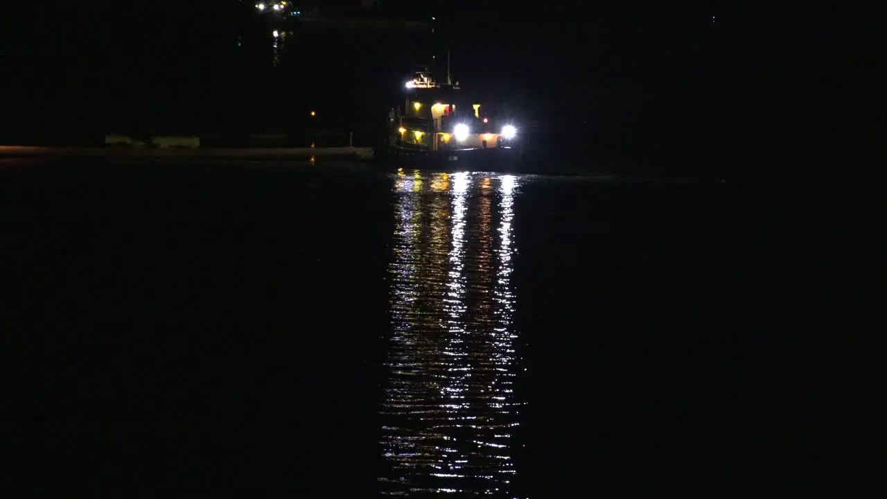 Georgia Savannah River zooms on lights