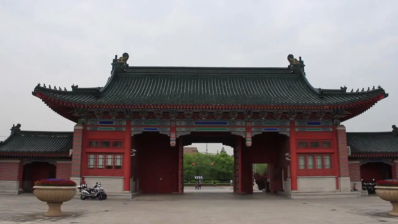 A small pagoda in Shanghai